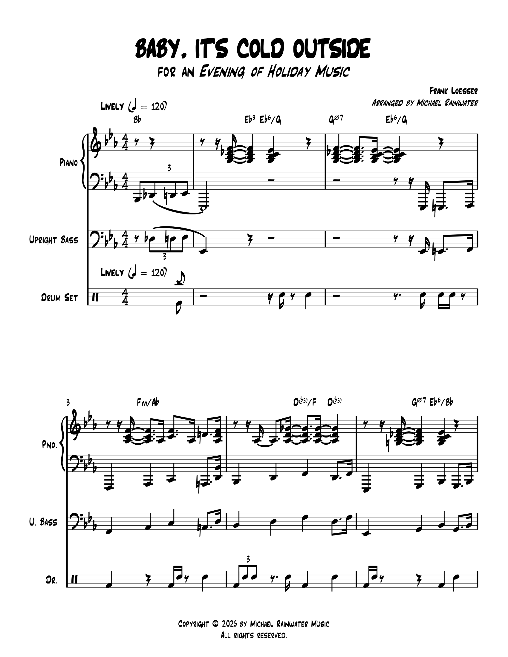 Baby, It's Cold Outside preview